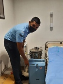 27 Sauerstoff-Konzentratoren spendete die BEAS GmbH gemeinsam mit Partnern - einige kamen in Delhi zum Einsatz